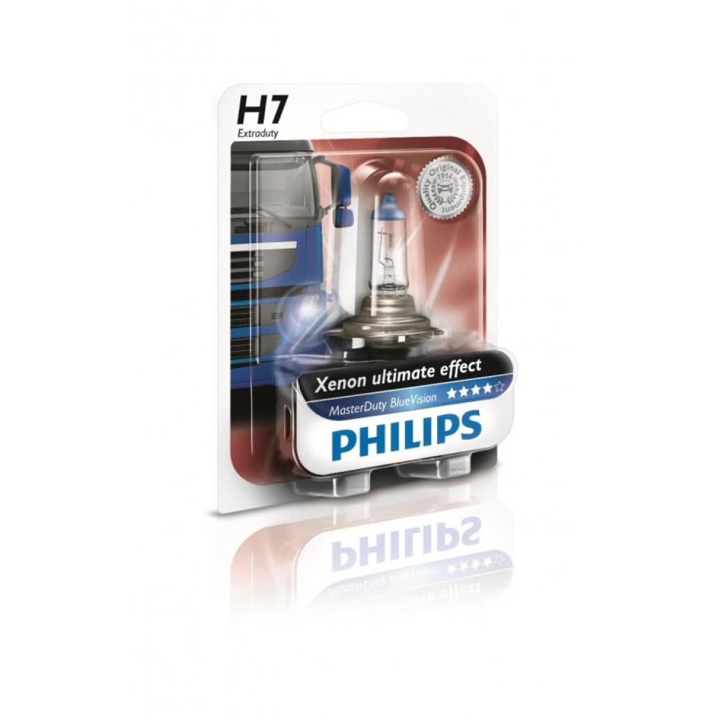 LAMPARA - HALOGENA 24V 70W H7 MASTER DUTY BLUE VISION X1 PHILIPS