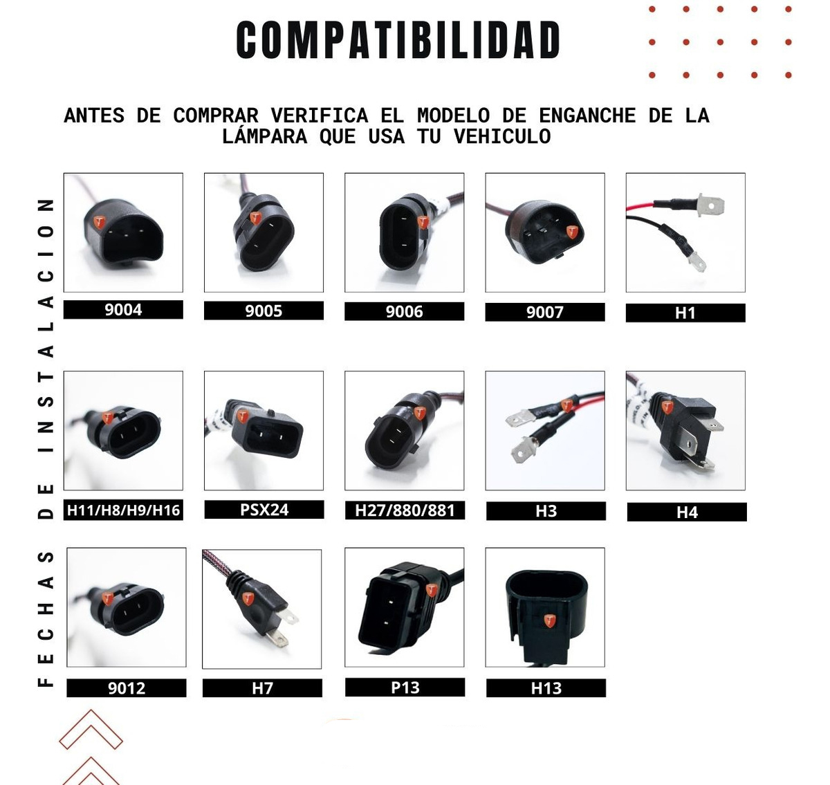 Lámpara LED H11