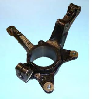 PIVOT ARAÑA DELANTERO IZQUIERDO RENAULT KANGOO LLANTA R15/R16 [TRICLO]