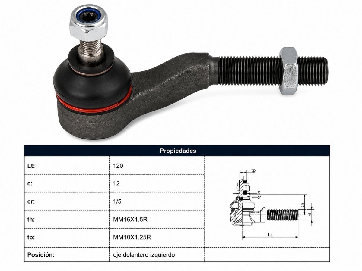 Puntero Peug 406 95-25 Izq