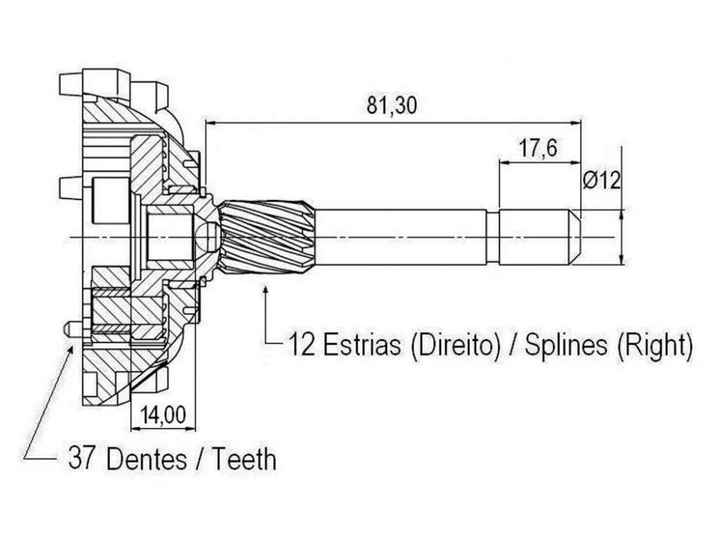 REDUCTOR ARRANQUE MOTORCRAFT FO F150/F1000