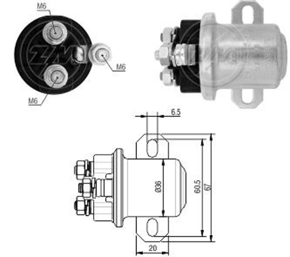 AUTOMATICO ARRANQUE AUXILIAR M-BENZ 24V C/DELCO