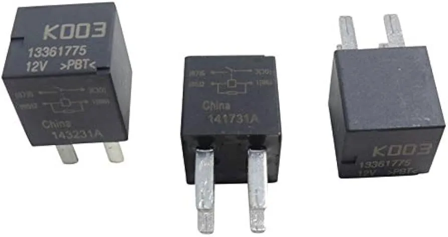 RELAY MINI AUXILIAR GM ONIX-PRISMA 12V (4TER) 20A