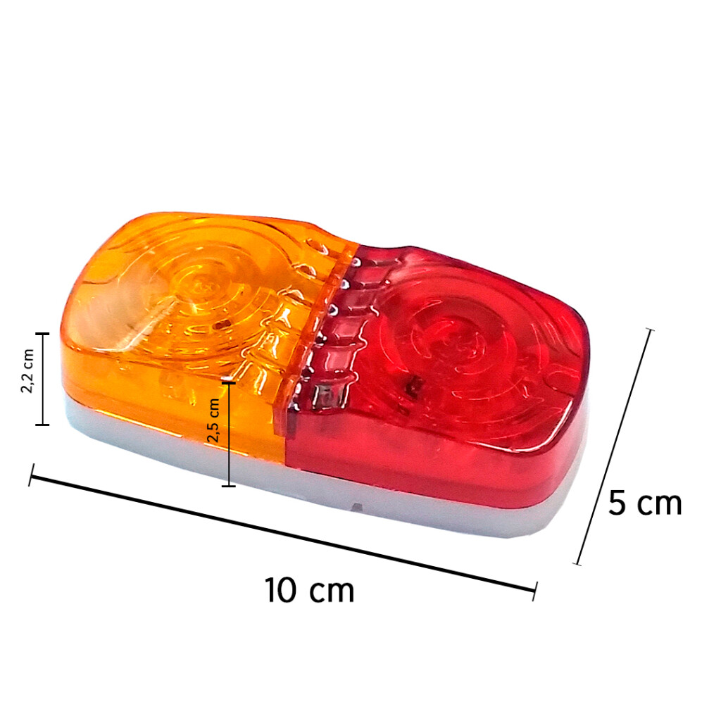 Faro lateral para trailer