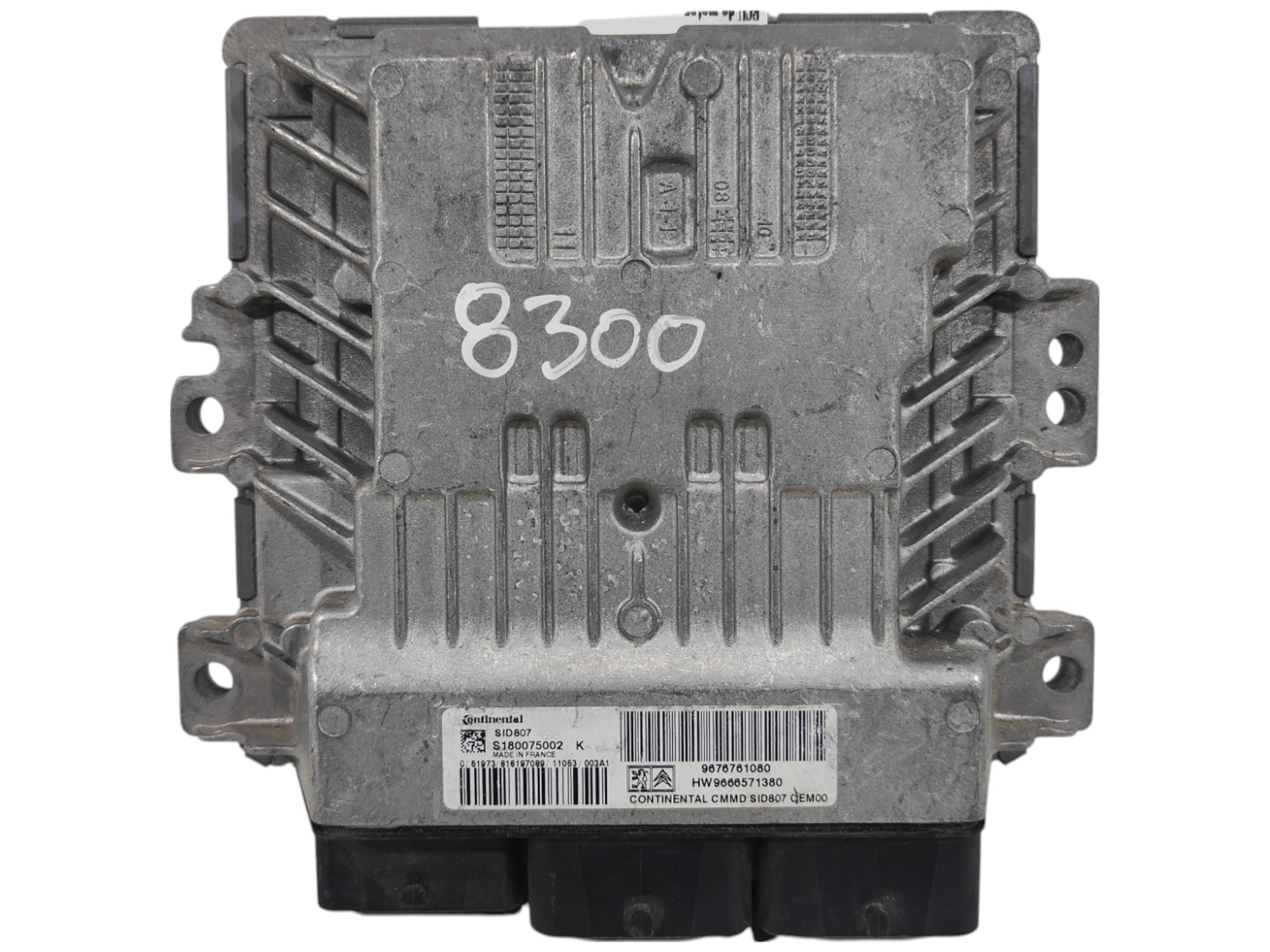ECU de motor Peugeot 3008 1.6 HDI , Ref: 8300-K3B11