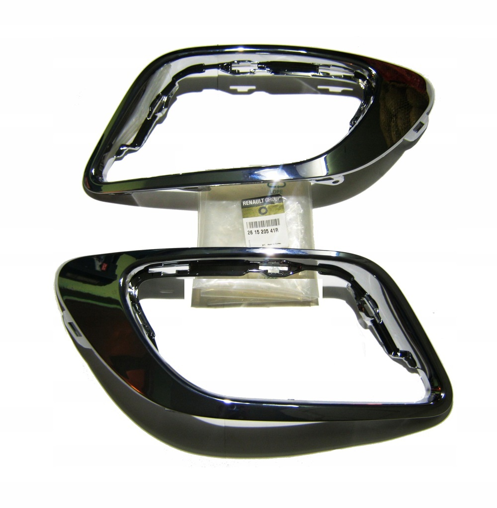 ARO DE FARO CAMINERO RENAULT FLUENCE AÑO 2015 EN ADELANTE CROMADO JUEGO ORIGINAL [ORIGINAL RENAULT]