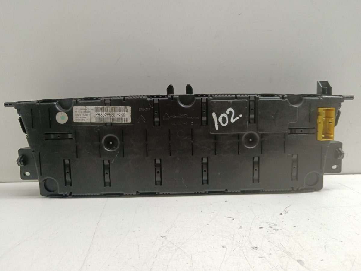 Tablero de Instrumentos Citroën C4 Grand Picasso 2006-2013 1.6 HDi FAP 9665499880