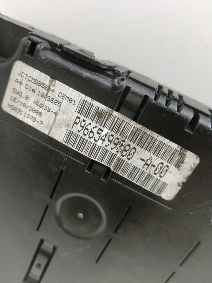 Tablero de Instrumentos Citroën C4 Grand Picasso 2006-2013 1.6 HDi FAP 9665499880