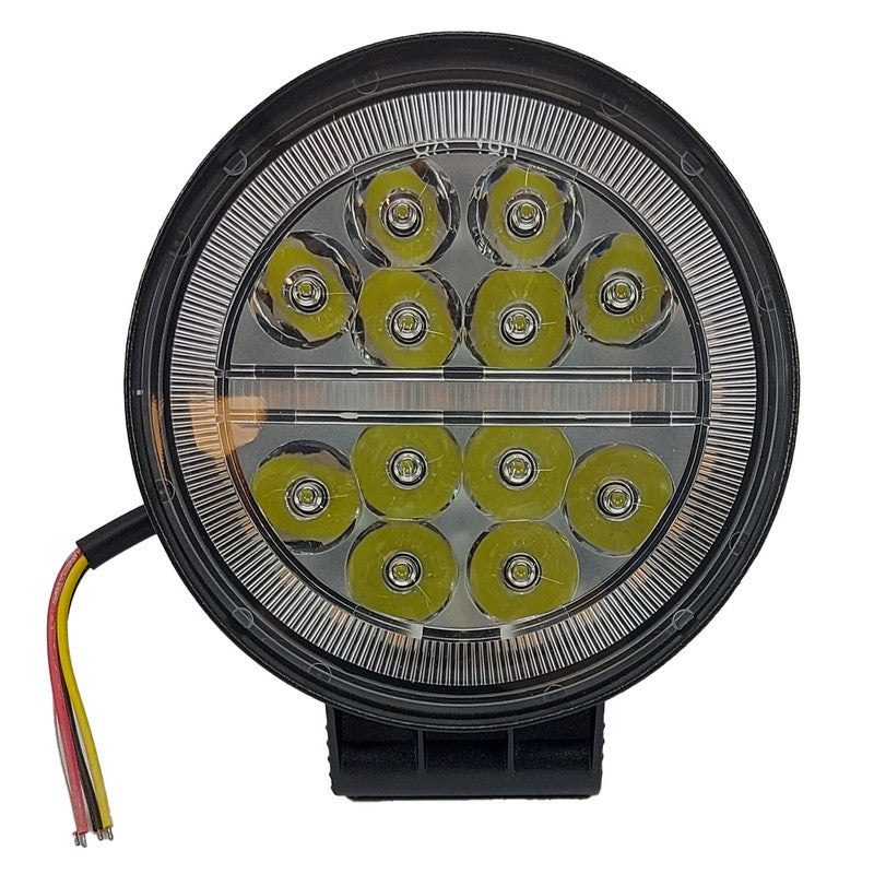 Faro Caminero Redondo 12W Ojo Angel/Strobo