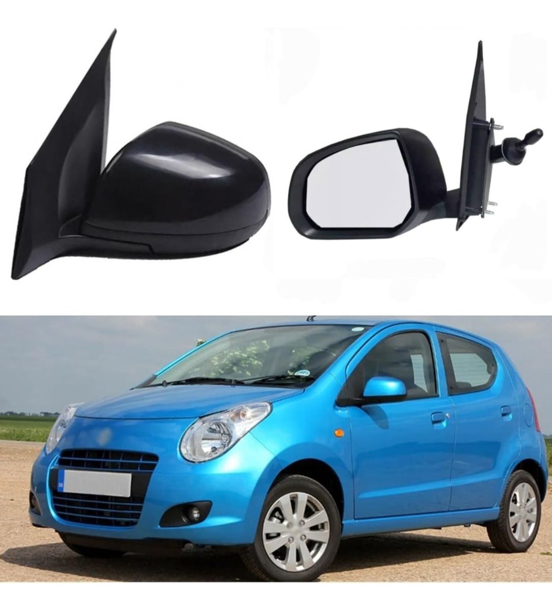 Espejo Izquierdo Manual Con Control Suzuki Celerio 2010-2015