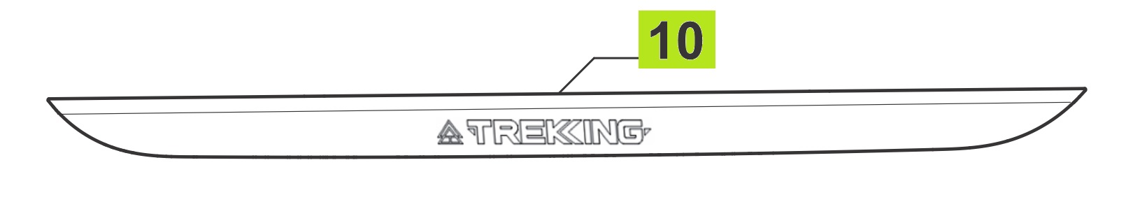 CALCO PORTON TRAS. "TREKKING" -ORIGINAL