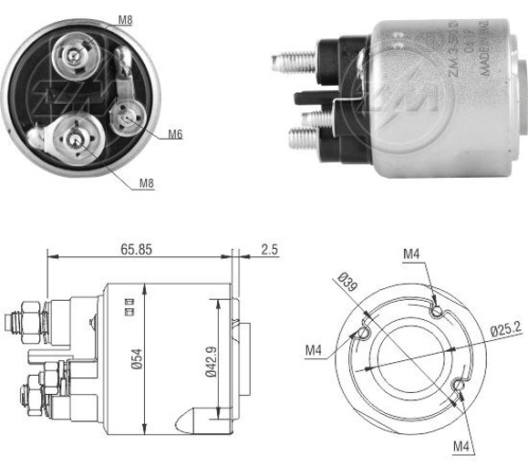 AUTOMATICO ARRANQUE FORD COURIER/FIESTA/FOCUS/FUSION C/VALEO