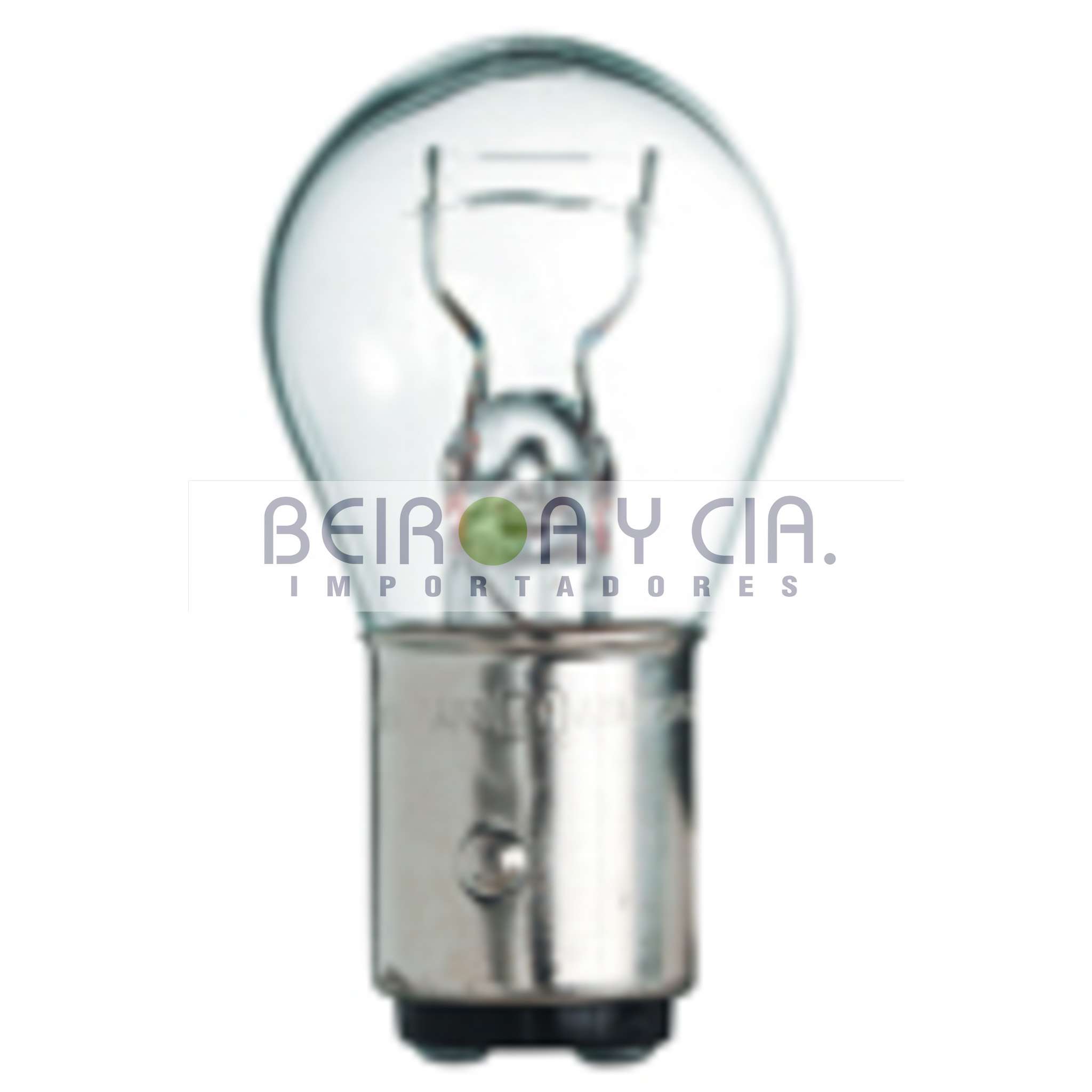 LAMPARA GAUSS 1077 12V 21/5W ROJA