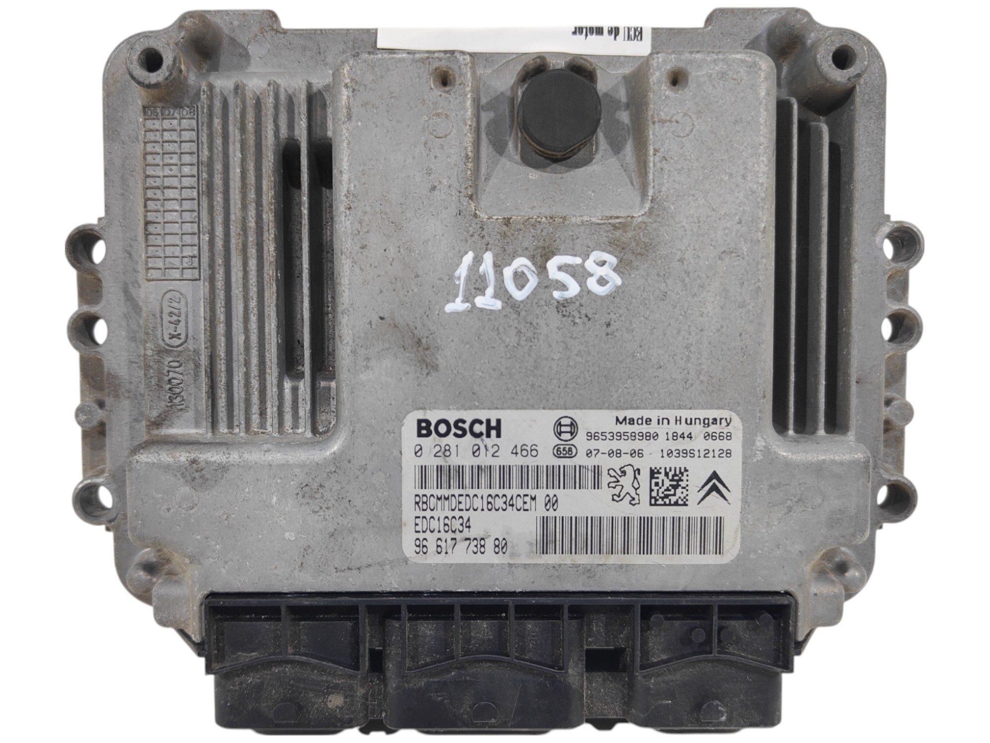 ECU de motor Citroen XSARA PICASSO 2007, Ref: 11058-K3C9