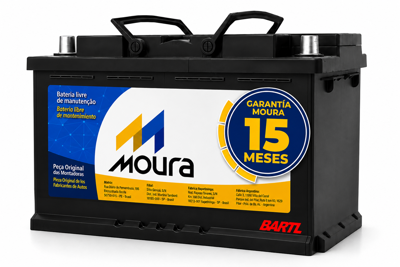 Bateria Moura 155 Amp Garantía 15 Meses