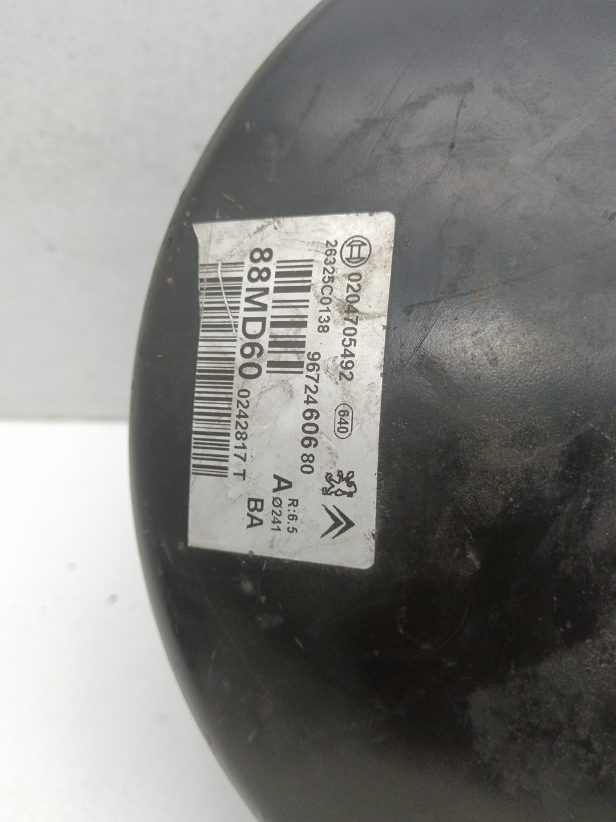 Servofreno Citroën C3 1995-2010 1.6 16V HDi 1.6L 66kW 9672460680