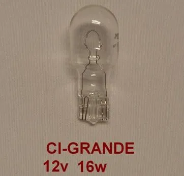 LAMPARA 12V W16W C/IMPRESO MEDIANO NAITE