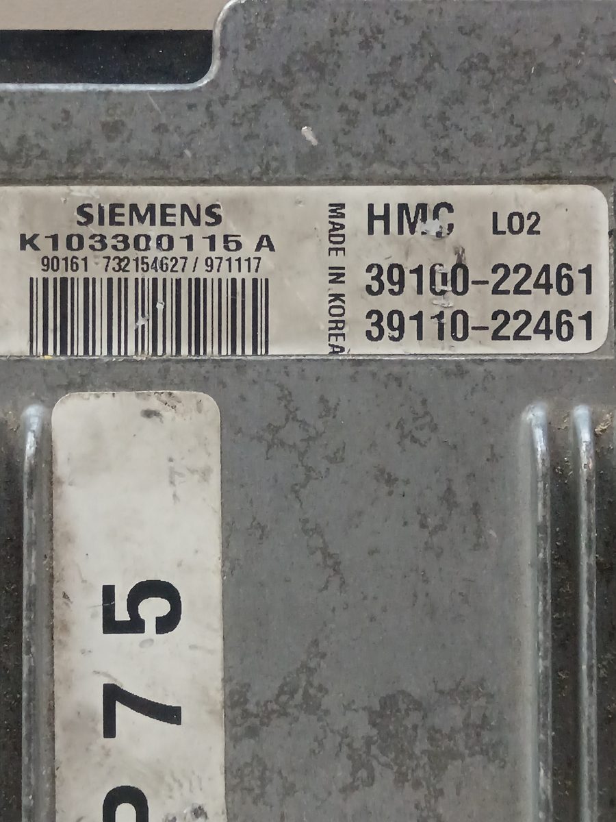 Centralita Motor Uce Hyundai Accent (X3) 1994-1997 1.3 CAT 1.3L 62kW K103300115A