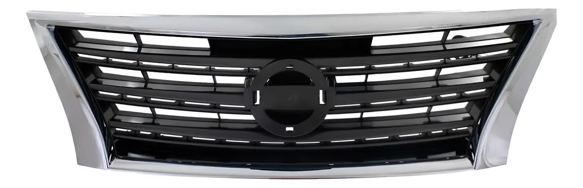 Parrilla Nissan Sentra B17 2012- 2016 Negro Brillante