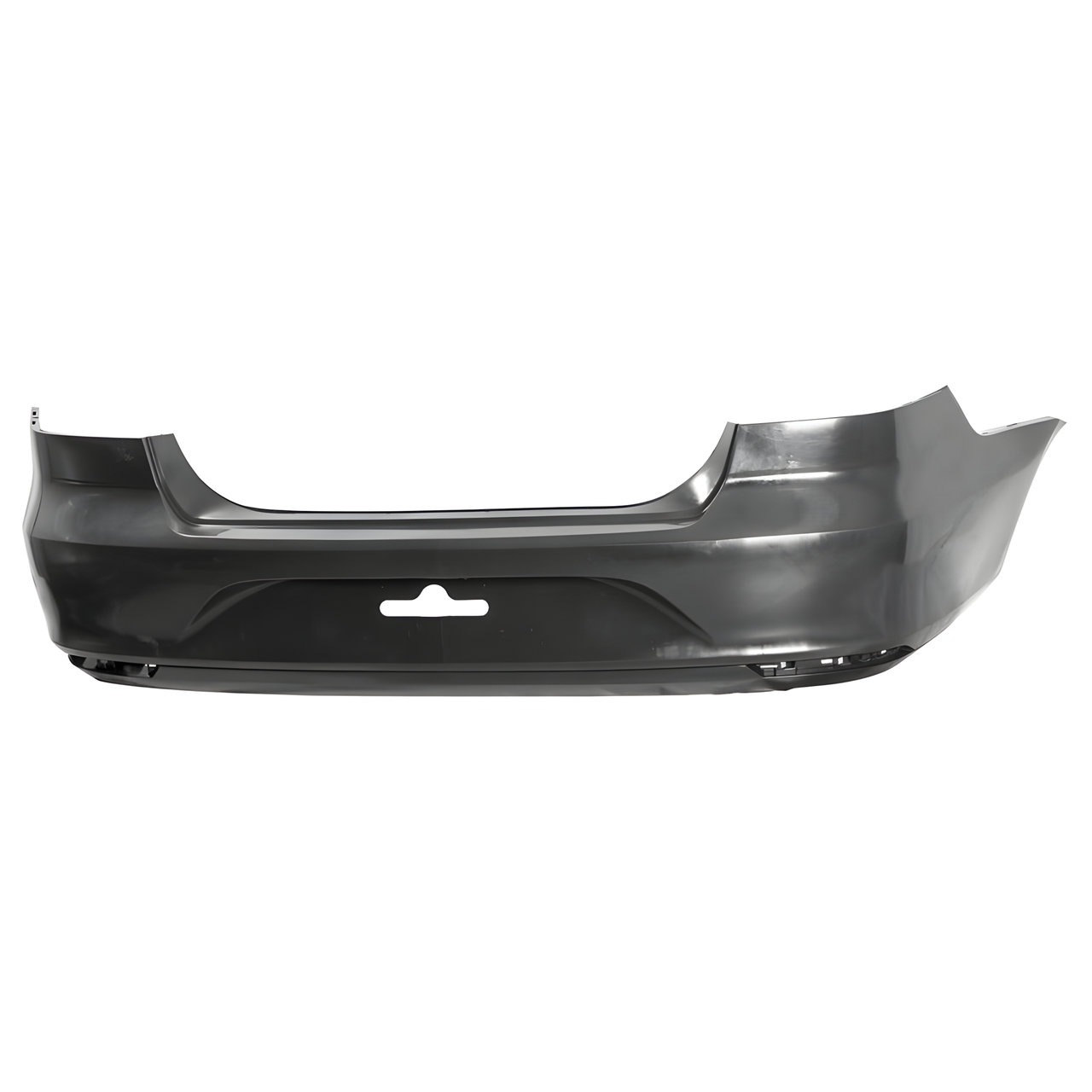 PARAGOLPE TRAS. NEGRO LISO C/AGUJERO OJO DE GATO