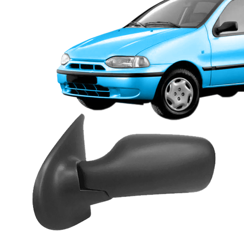 Espejo Izquierdo Fiat Palio  Siena 4 Puertas Con Control 1996  2000