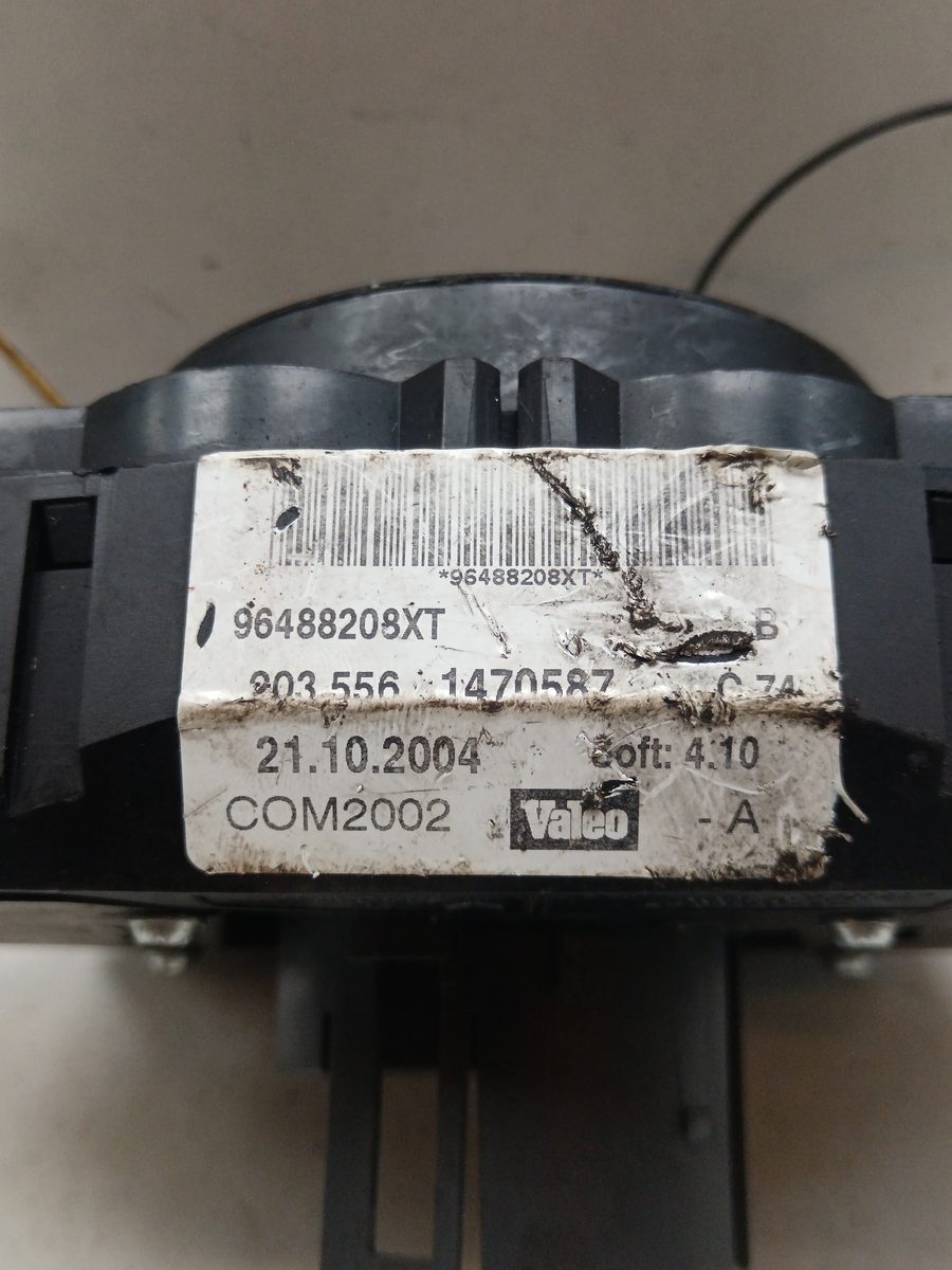 Llave de Luces Limpiaparabrisas Citroën C3 1995-2010 1.4 HDi Satisfaction 96488208XT