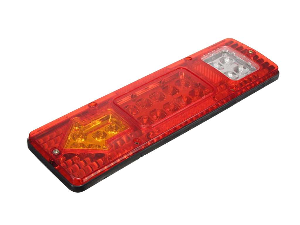 FARO TRASERO UNIV. RECT. 19LED 300MM