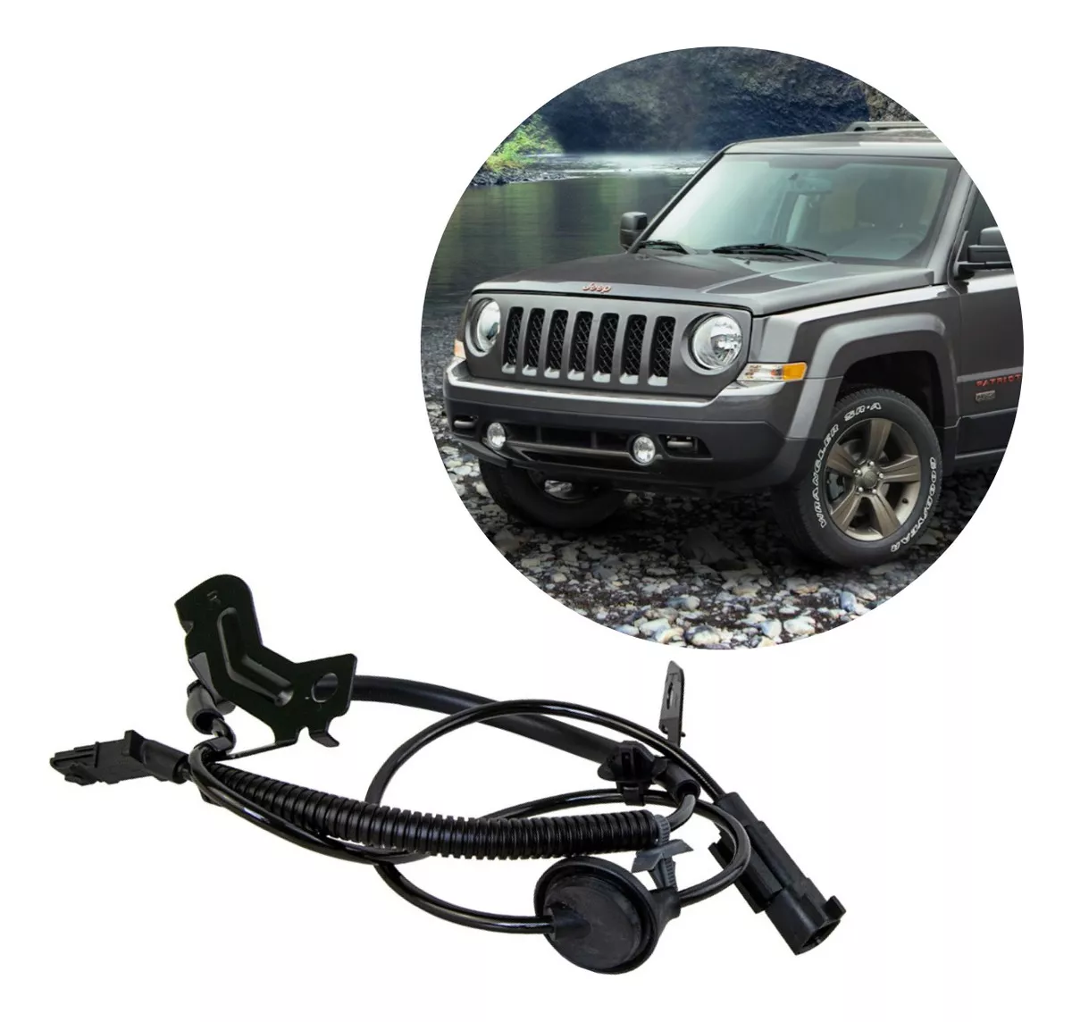 Sensor de velocidad de rueda ABS trasero