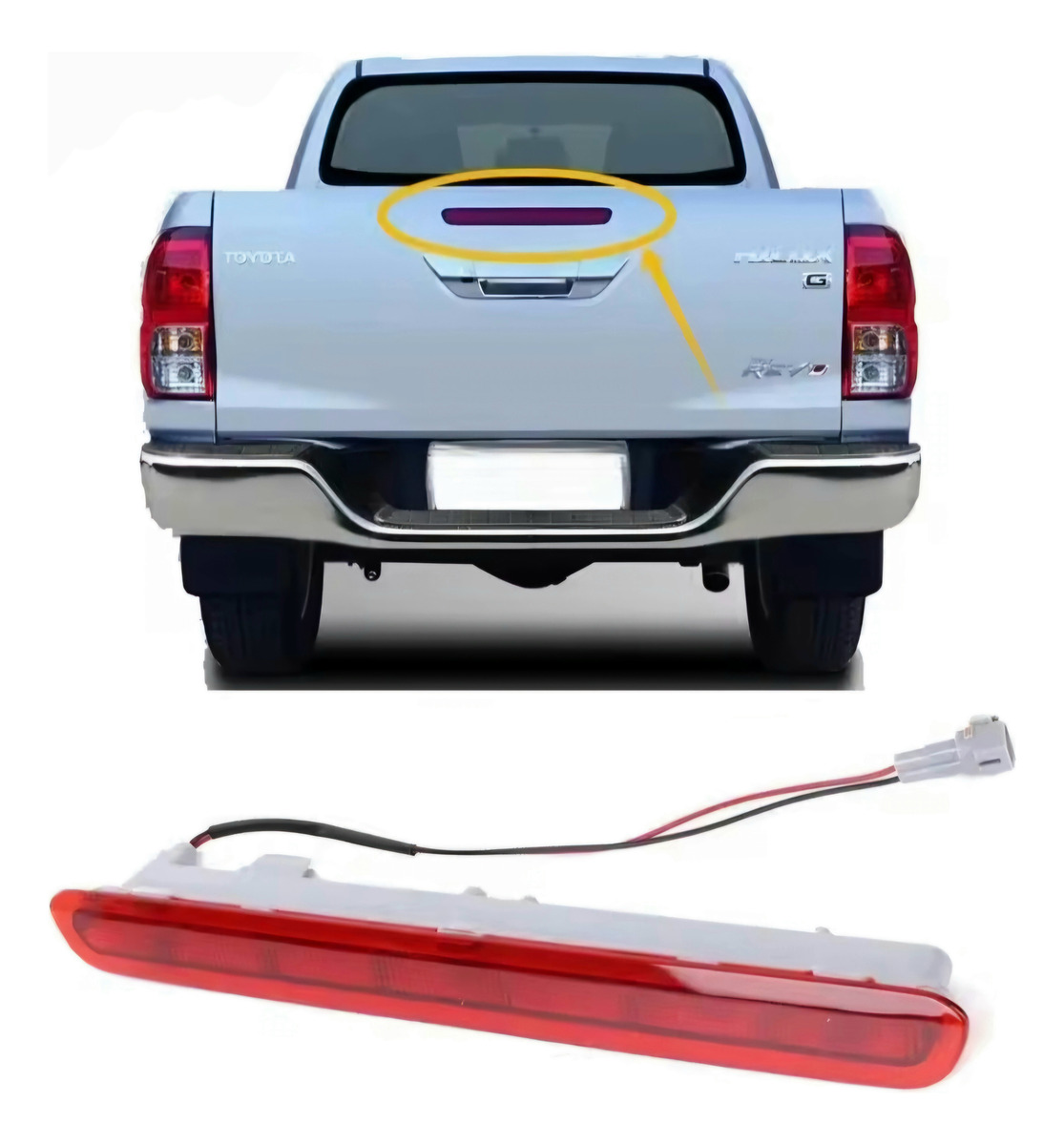 Tercera Luz Freno Toyota Hilux 2016 A 2023