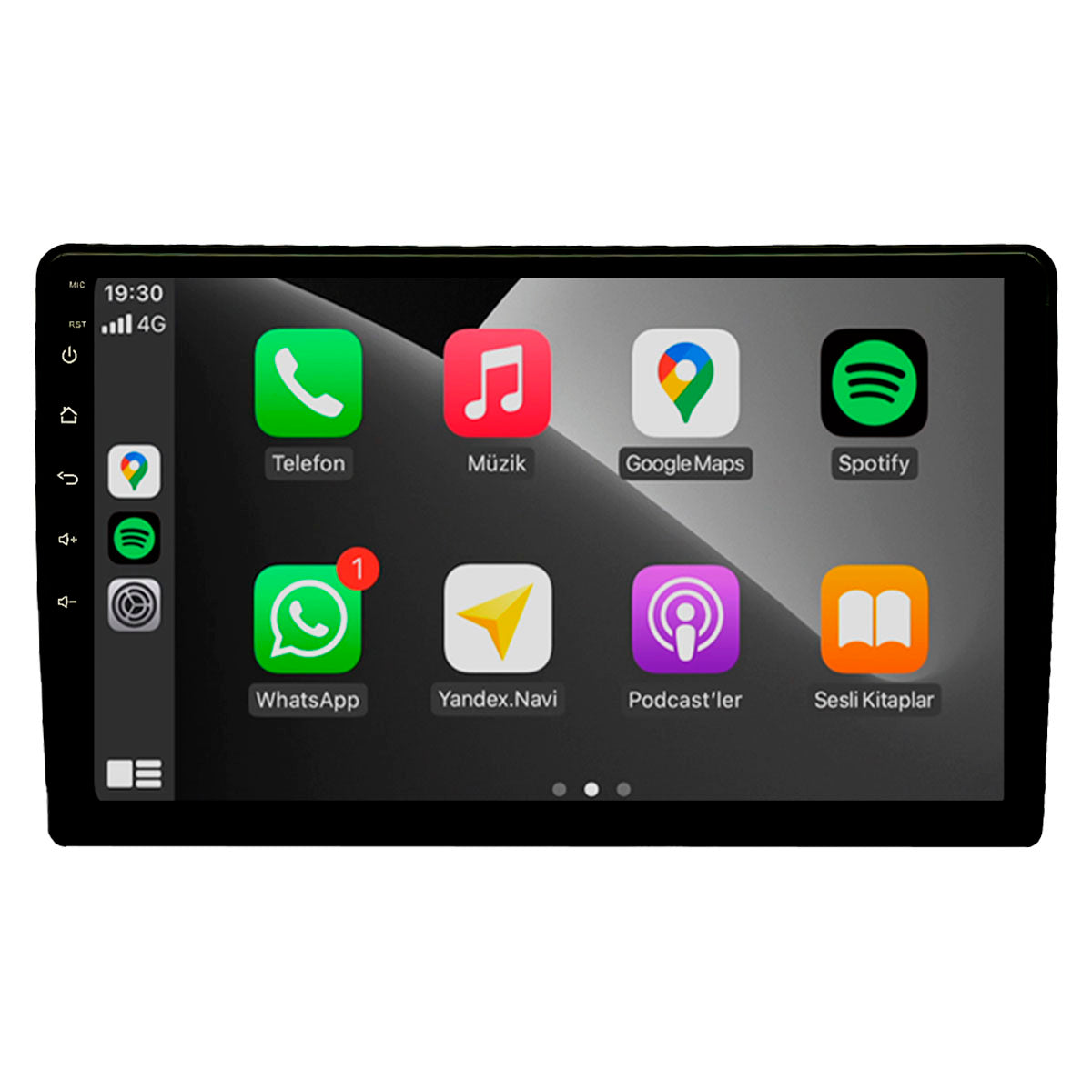 Radio Android 15 10” 4+64GB – CarPlay y Bluetooth