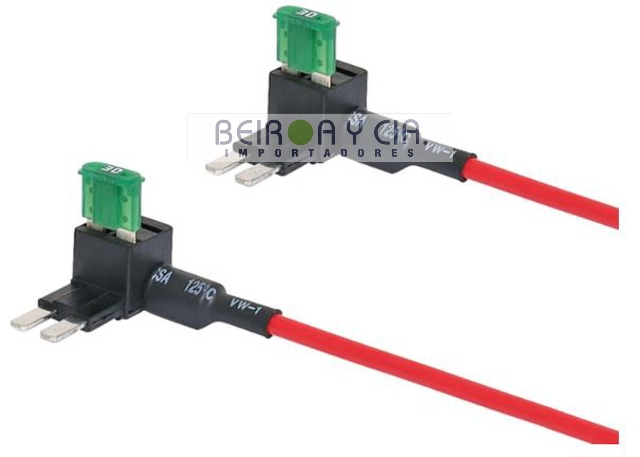 PORTAFUSIBLE DERIVADO MICRO P/2 FUSIBLES