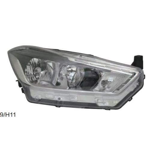 Faro delantero izquierdo