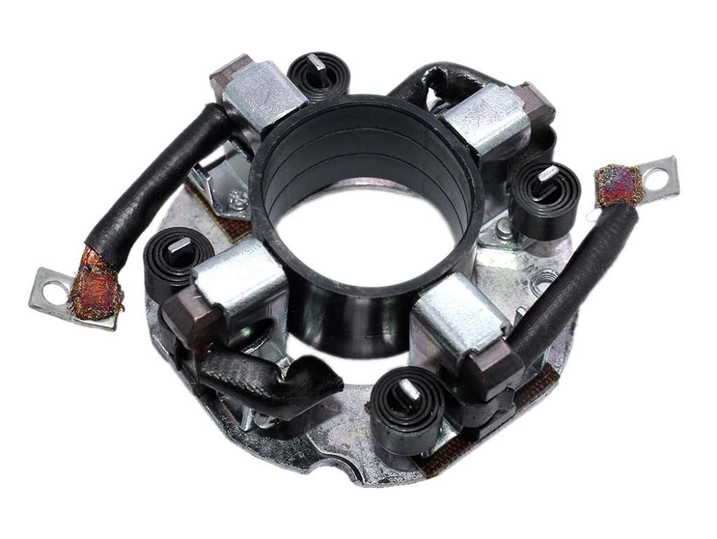 Porta carbones para motor de arranque