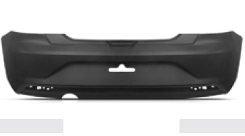 PARAGOLPE TRA VW GOL VII 16 (NEGRO) (B) (HATCH)