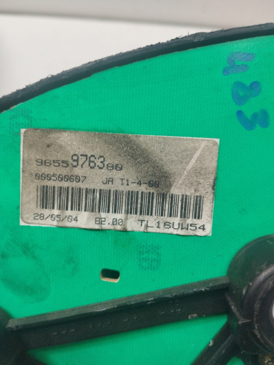 Tablero de Instrumentos Peugeot 206 Berlina 1998-2010 XR 1.9L 51kW 9655976380