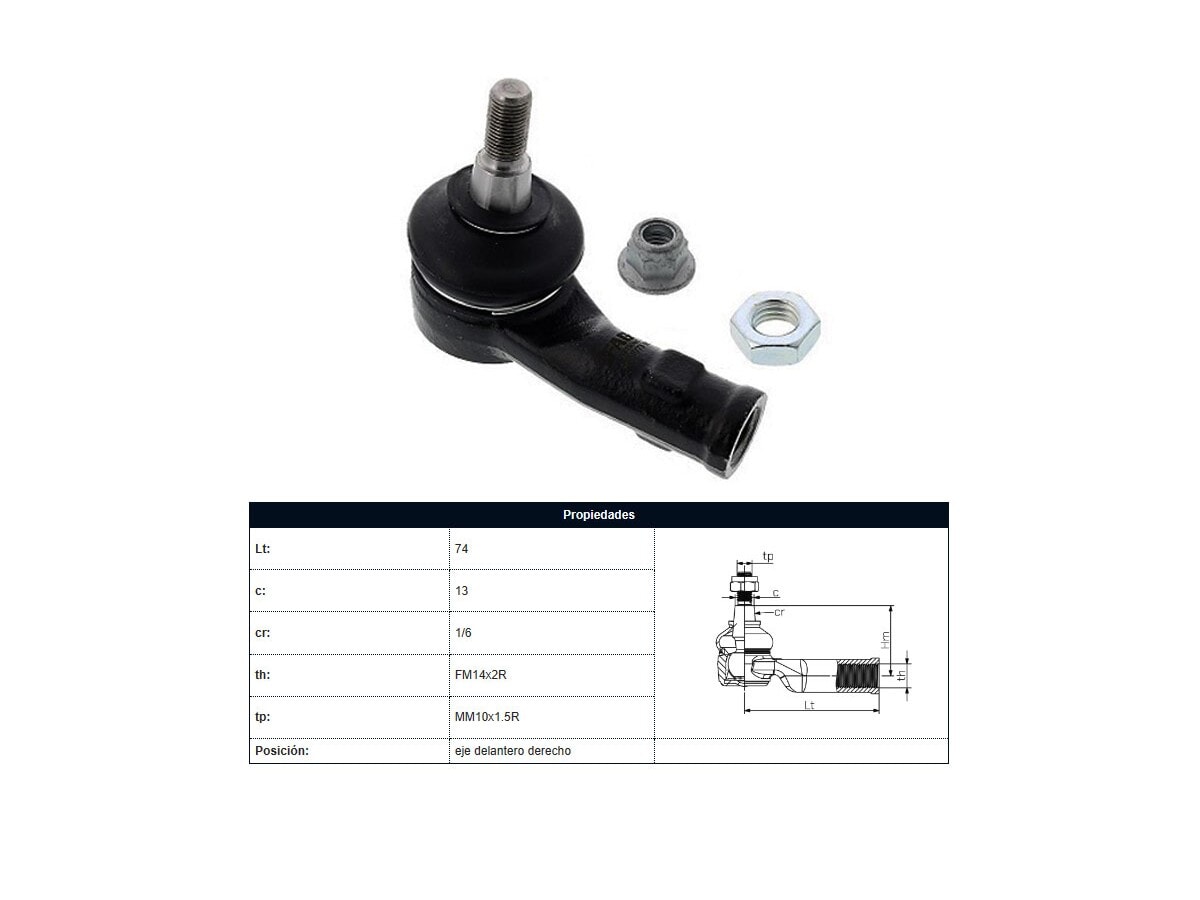 Puntero Ford Focus 98-05 Izq
