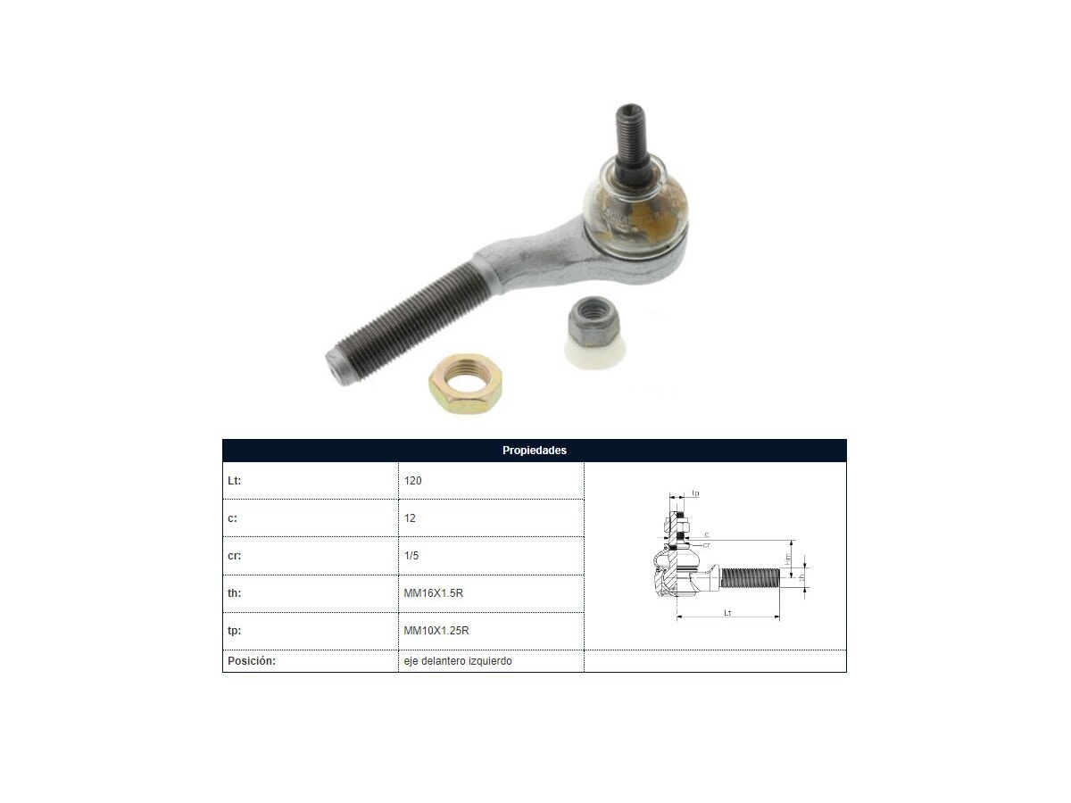 Puntero 406 95-25 Izq