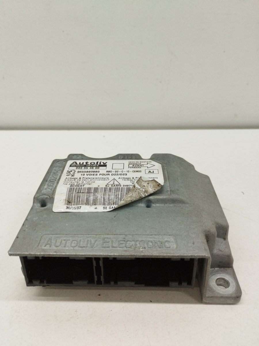 Centralita Airbag Peugeot 407 2004-2011 ST Confort 2.0L 100kW 9655880880