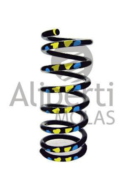 RESORTE-ESPIRAL TRASERO FORD ESCORT 1983/1992 - GL/L/XR3