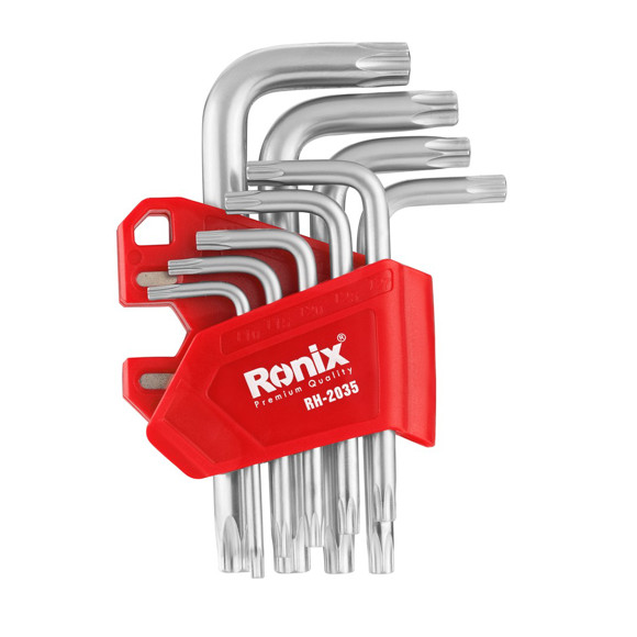 JUEGO DE 9 LLAVES TORX MAGNETICAS CR-V