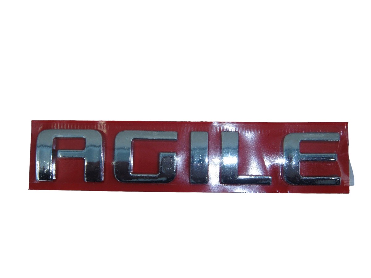 EMBLEMA “AGILE” TAPA BAUL CHEVROLET AGILE