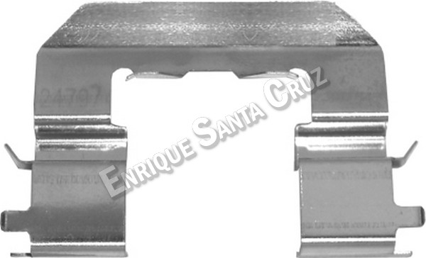 Placa de sujeción de pastilla de freno