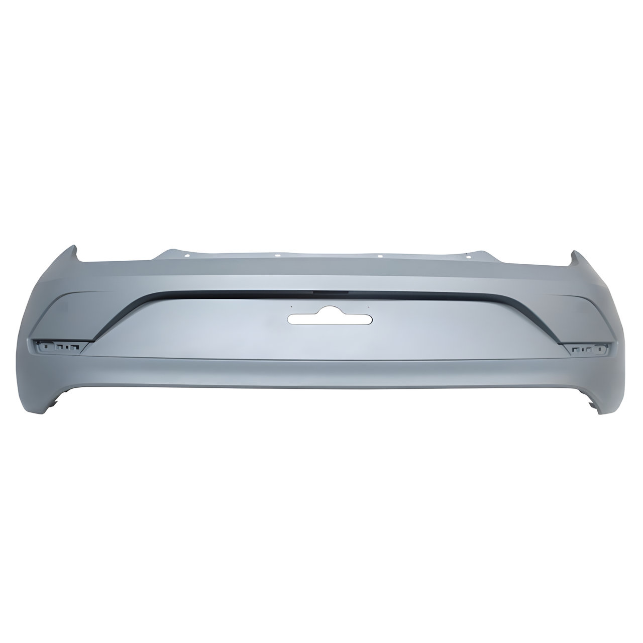 PARAGOLPE TRAS. NEGRO LISO S/AGUJERO SENSOR
