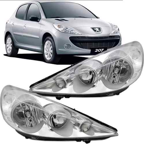 SEMIOPTICA PEUGEOT 207 IZQUIERDA MODELO ARGENTINO ALTERNATIVA [TYC]