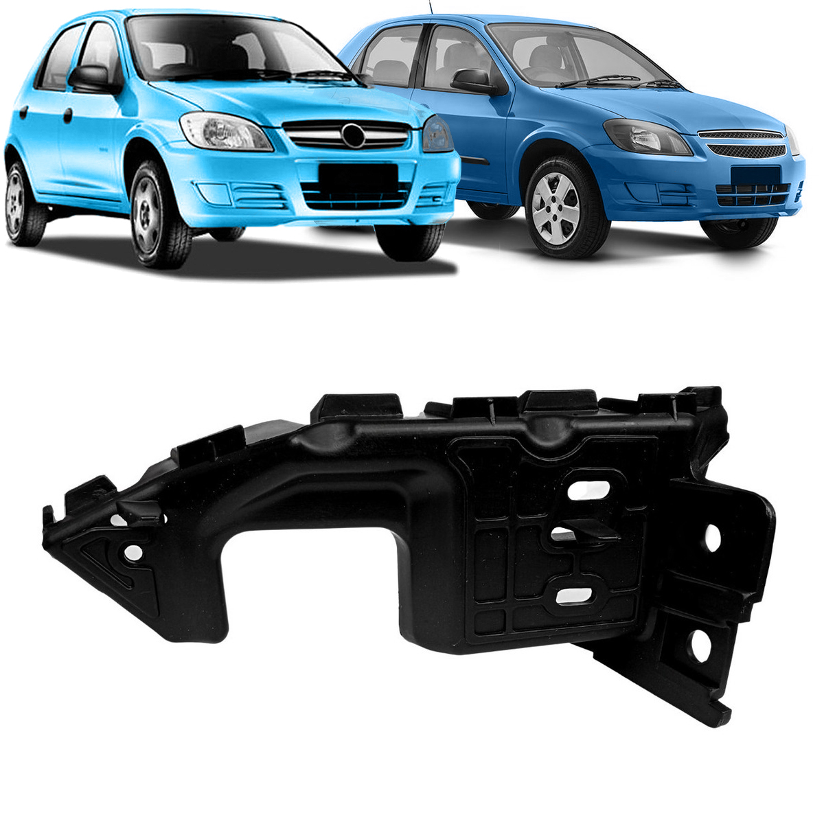 Soporte Guia de Paragolpe Delantera Derecha Chevrolet Celta 2007 2016