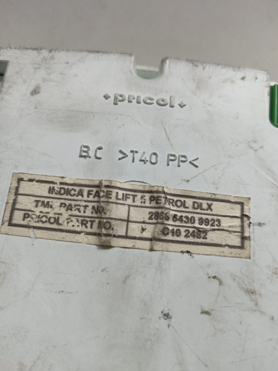 Tablero de Instrumentos Tata Indica 2007-2009 GASOLINA 286854309923