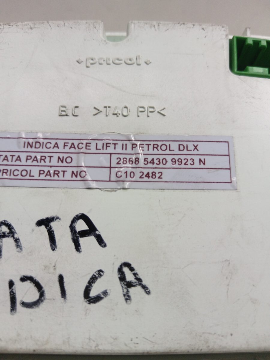 Tablero de Instrumentos Tata Indica 2007-2009 GASOLINA 286854309923