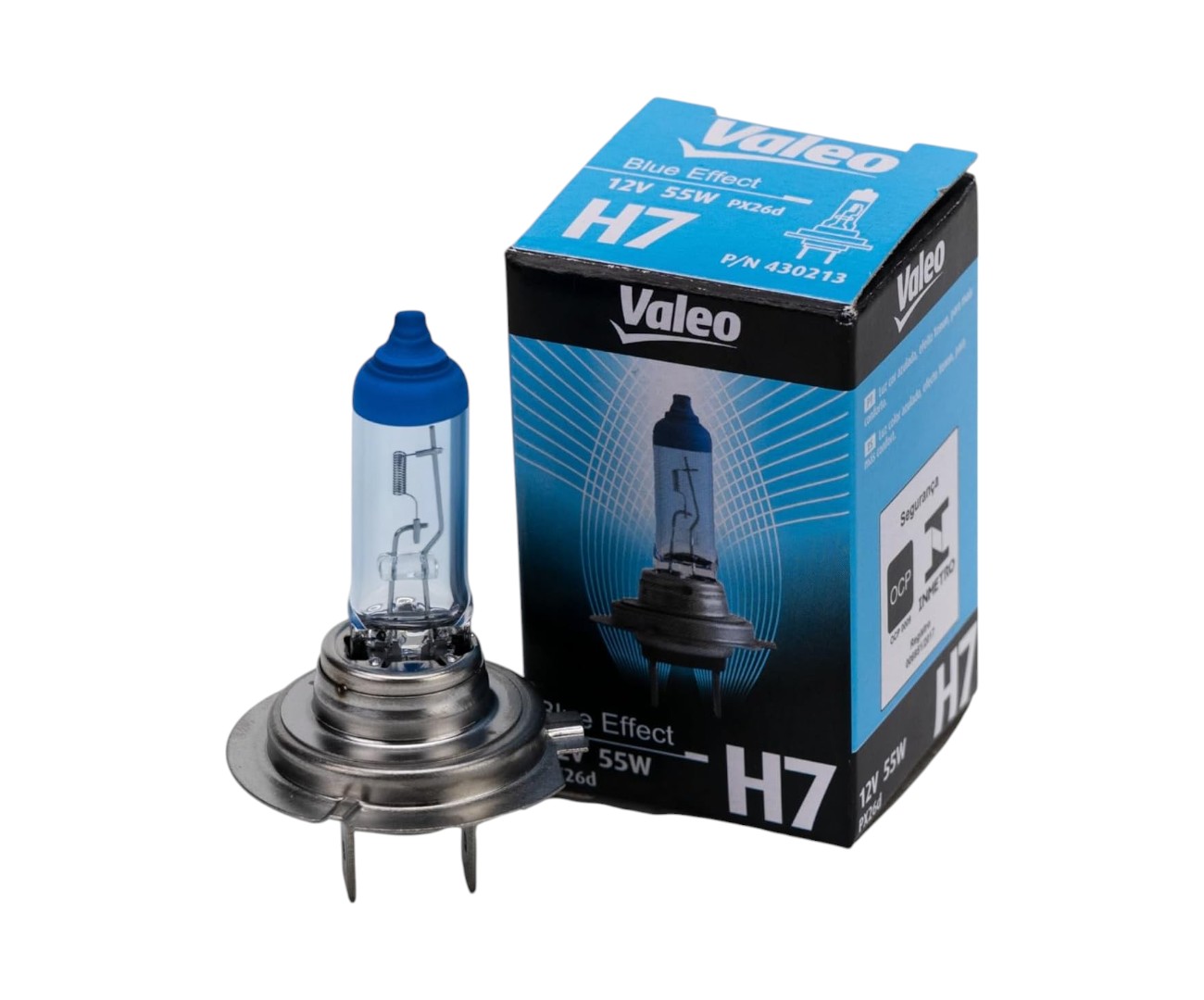 LAMPARA H7 12V 55W BLUE EFFECT