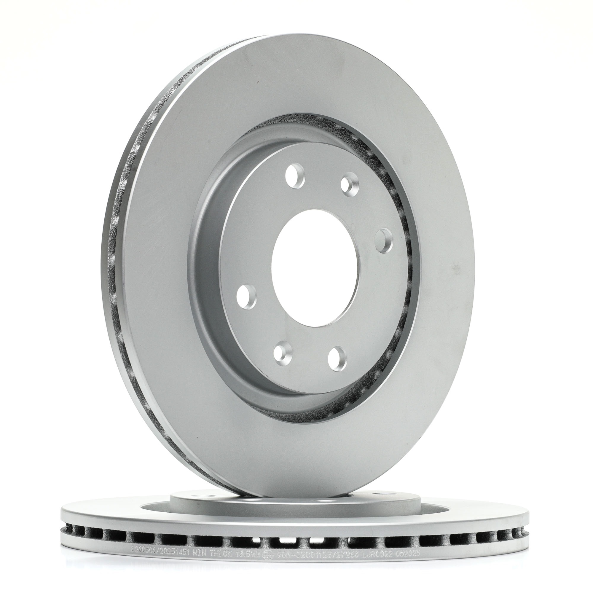 DISCO DE FRENO DELANTERO PEUGEOT CITROEN PARTNER BERLINGO 405 VENTILADOS 266 mm 20.5 mm [HIPPER]