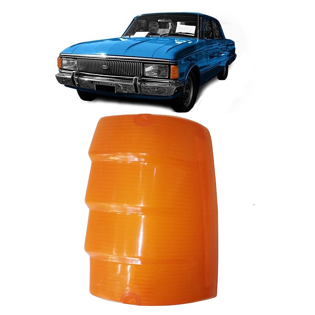 Acrilico de Señalero Ford Falcon 1982 1990 Izquierdo